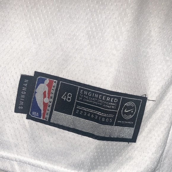 Nike Kawhi Leonard Toronto Raptors Swingman Jersey White Size 48 NWOT - Rare! - Picture 3 of 3